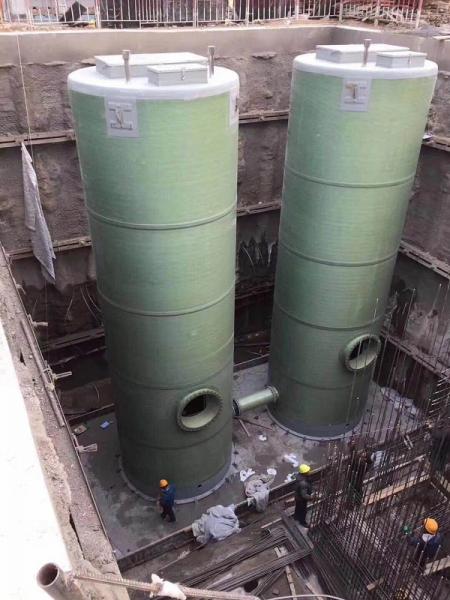 北辰区重庆OPPO智能生态科技园安装一体化污水提升泵